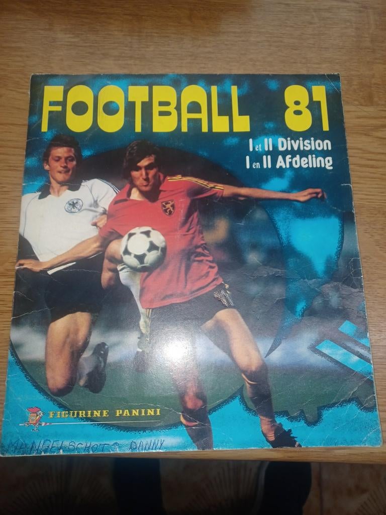 Panini football 81 compleet, Ophalen of Verzenden