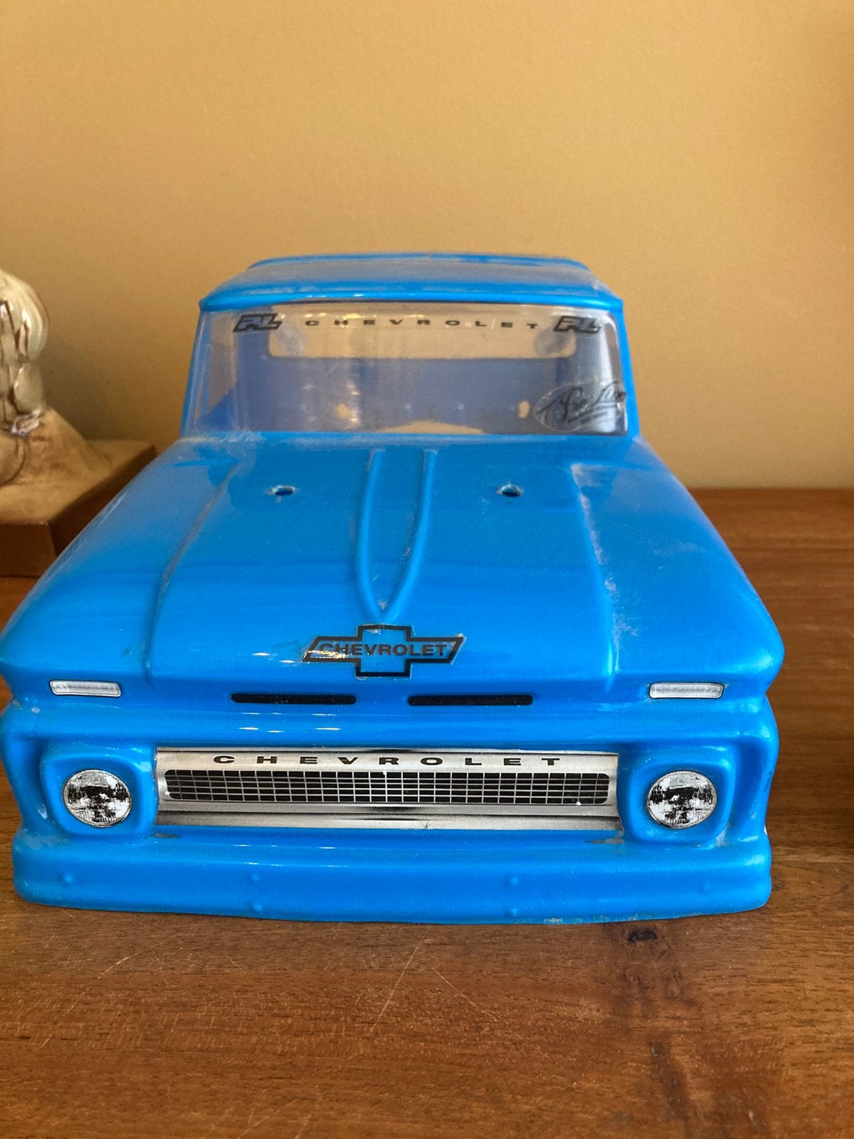 Rc 1/10 Chevrolet c10 crawler body, Auto offroad, Zo goed als nieuw, Schaal 1:10, Ophalen