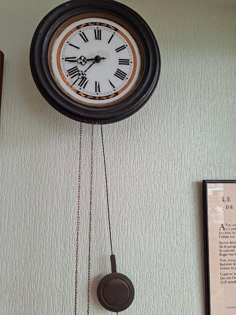 Antieke klok, Ophalen