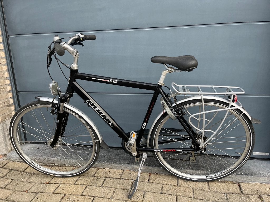 Herenfiets Norta 7V, Ophalen, Gebruikt, Velgrem, Versnellingen