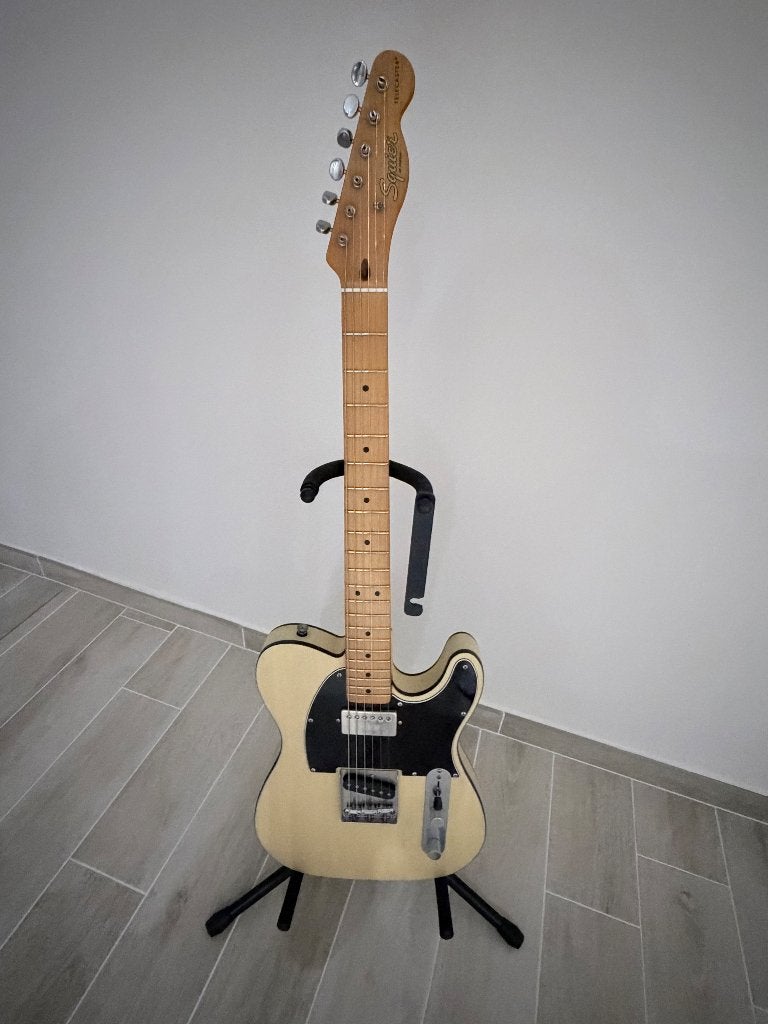 Squier telecaster 40th anniversaires, Muziek en Instrumenten, Ophalen, Zo goed als nieuw, Solid body, Overige merken