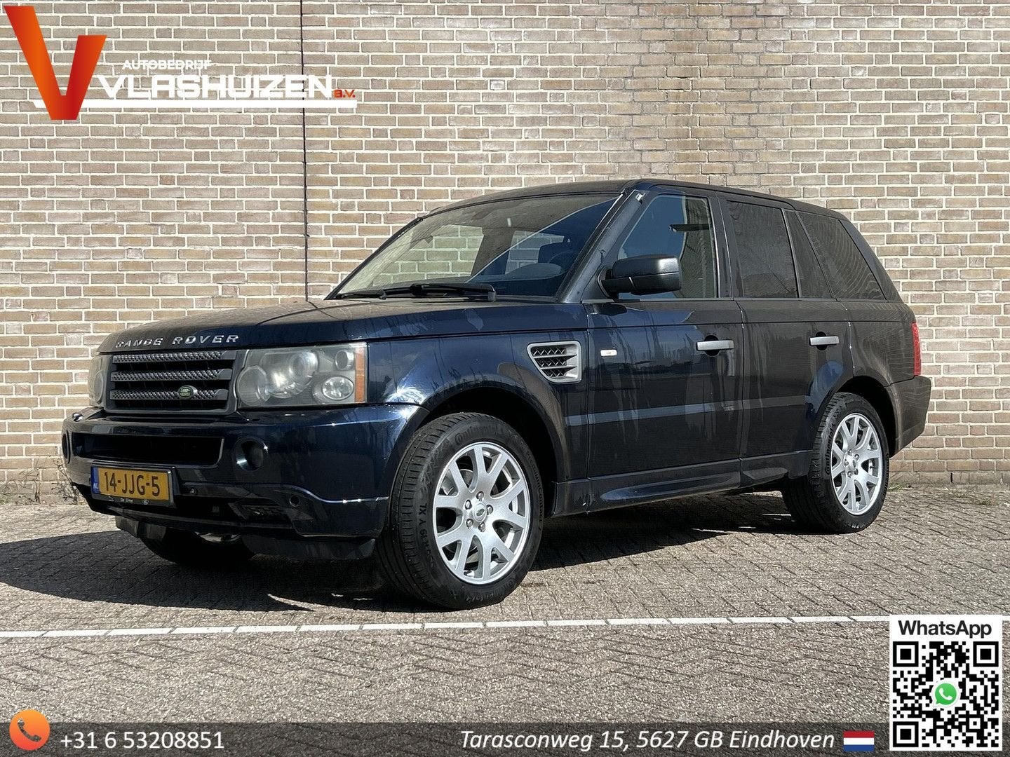 Land Rover Range Rover Sport 2.7 TdV6 S | Leder | Climate |, Auto's, Land Rover, Automaat, Zwart, Blauw, Bedrijf