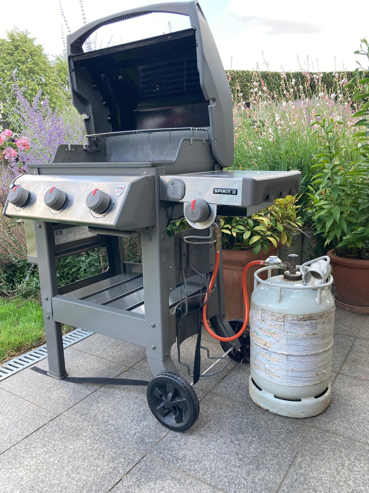 Weber GS4 SPIRIT ll gasbarbeque, Tuin en Terras, Gasbarbecues, Ophalen, Zo goed als nieuw
