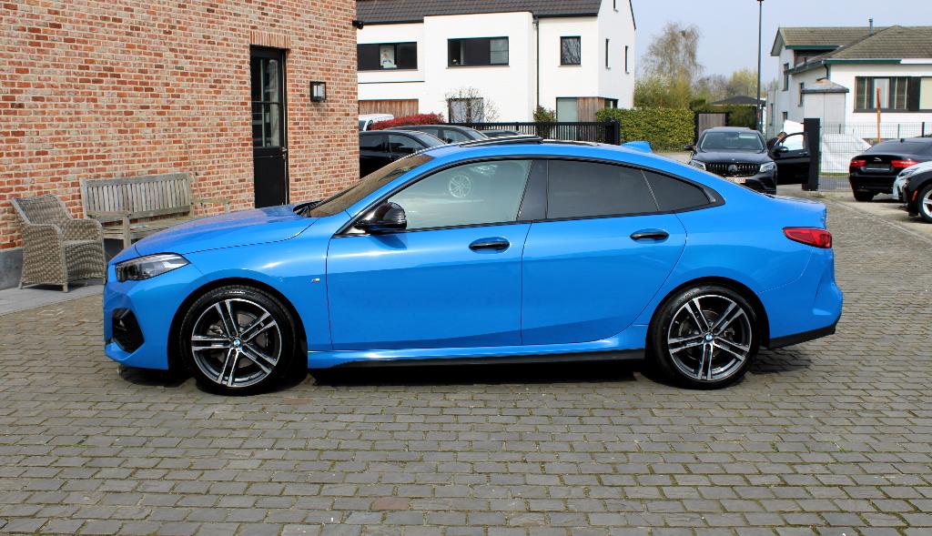 BMW 218i Gran Coupé Automaat bwj 01/2021!! M-Pack PANO ..., 4 deurs, Blauw, Alcantara, 5 zetels