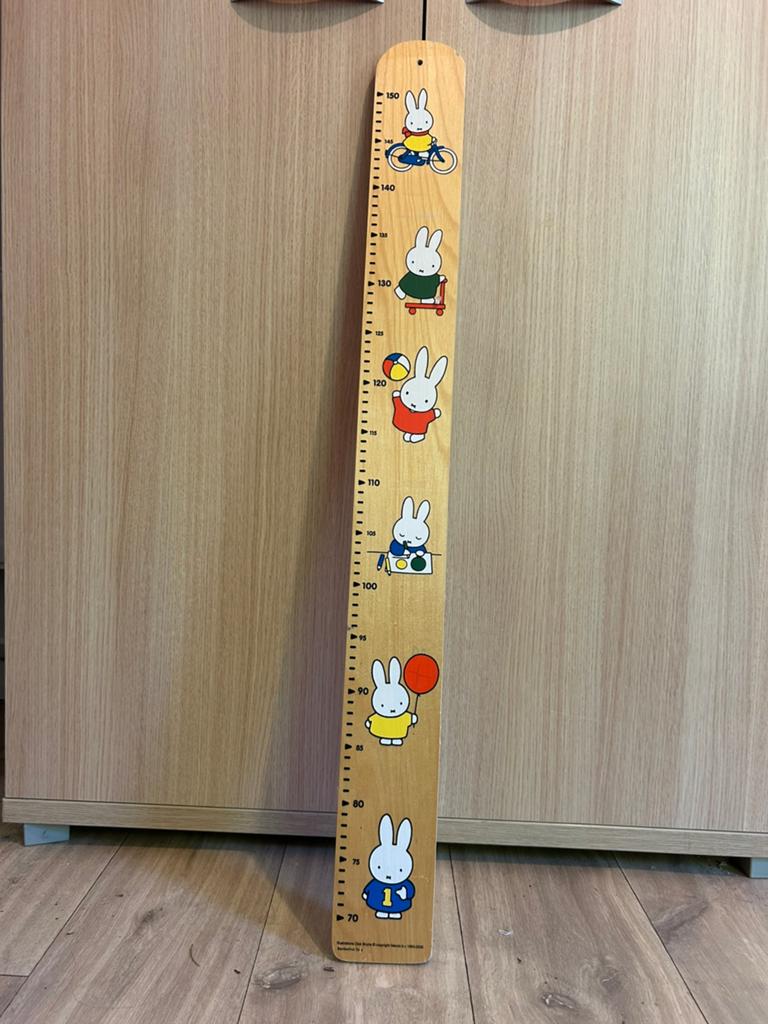 Nijntje groeimeter hout, Kinderen en Baby's, Ophalen, Gebruikt