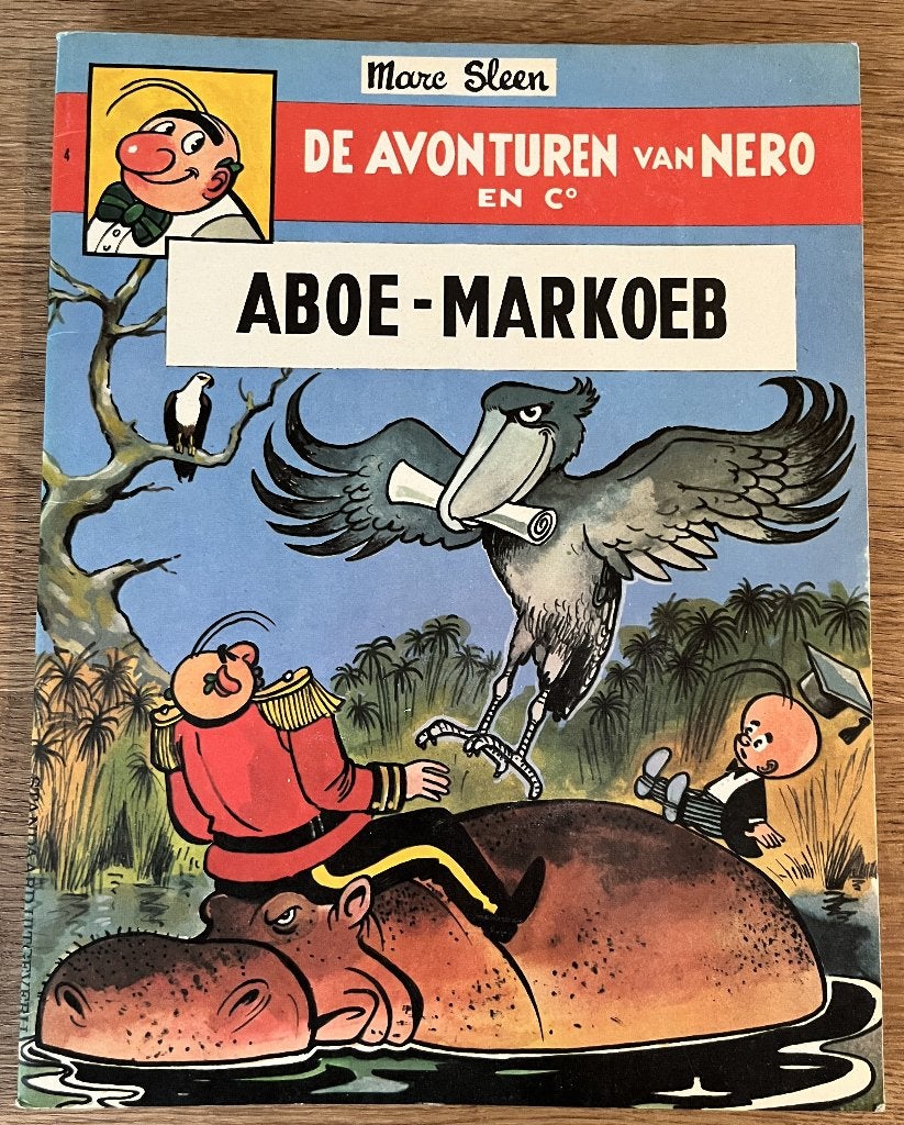 Nero - Aboe-Markoeb - 4 (1972) Strip, Eén stripboek, Ophalen of Verzenden, Zo goed als nieuw