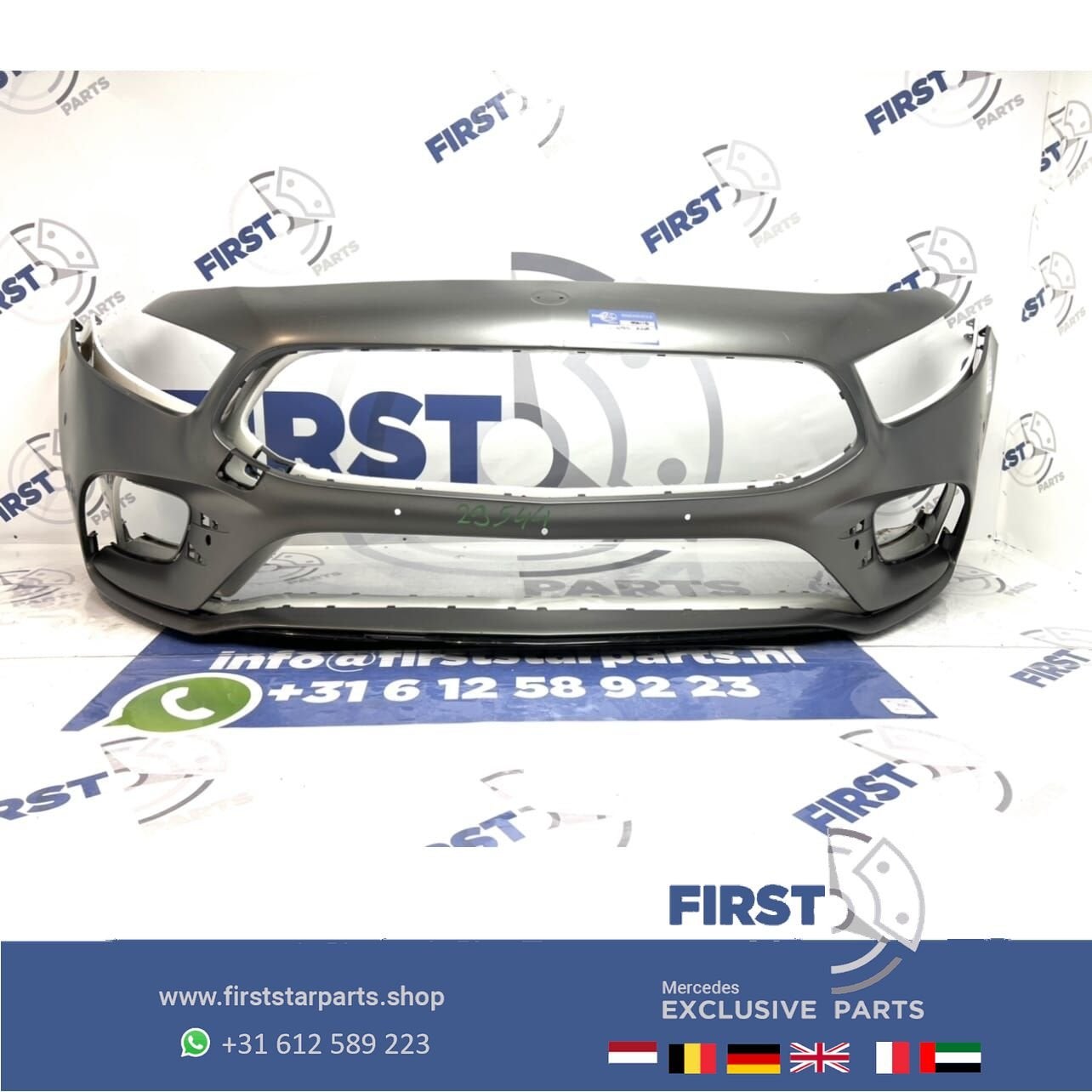 W177 AMG Voorbumper Mercedes A Klasse 2018-2022 grijs, Utilisé, -, Avant, -