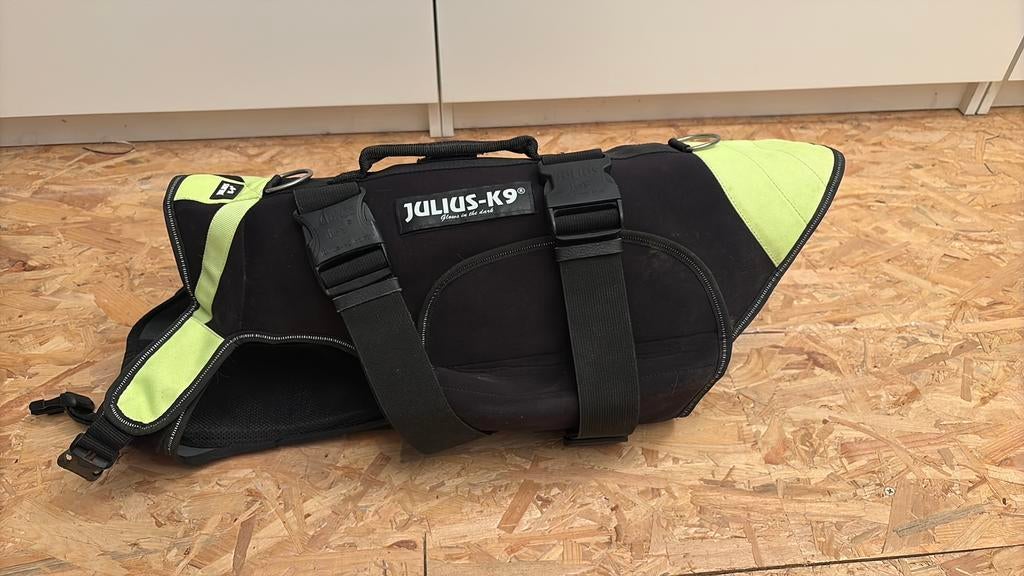 Harnais de sauvetage / nage pour chien. Julius K-9., Enlèvement ou Envoi, Utilisé, Gilet de sauvetage pour chien