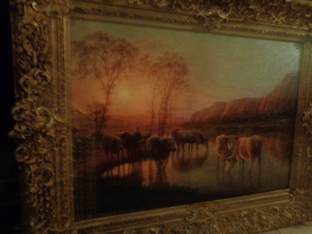 *PIÈCE DE MUSÉE -Grande F.Planguette (1873) -Voir BENEZIT.., Enlèvement, Cadre spécial, Toile