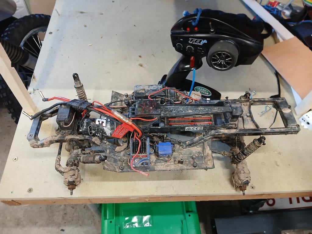 Traxxas trx4 en axiaal, Ophalen, Gebruikt