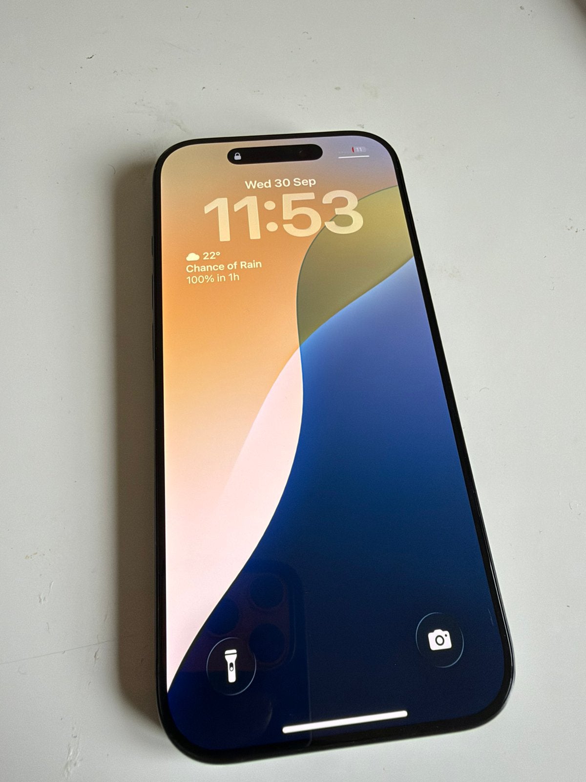 Iphone 16 Pro 128GB Zwart Accu 100%, Telecommunicatie, 128 GB, Zwart, IPhone 16, Ophalen of Verzenden