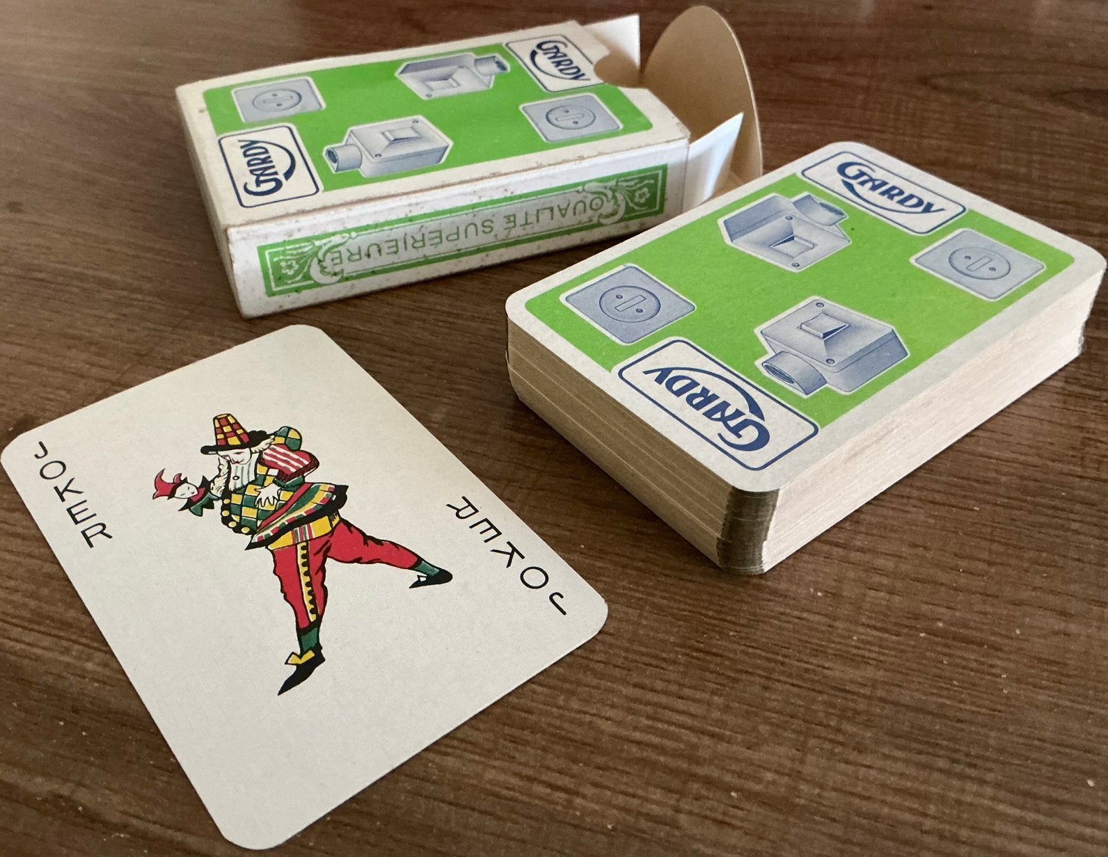 Kaartspel GARDY, Ophalen of Verzenden, Zo goed als nieuw, Speelkaart(en)