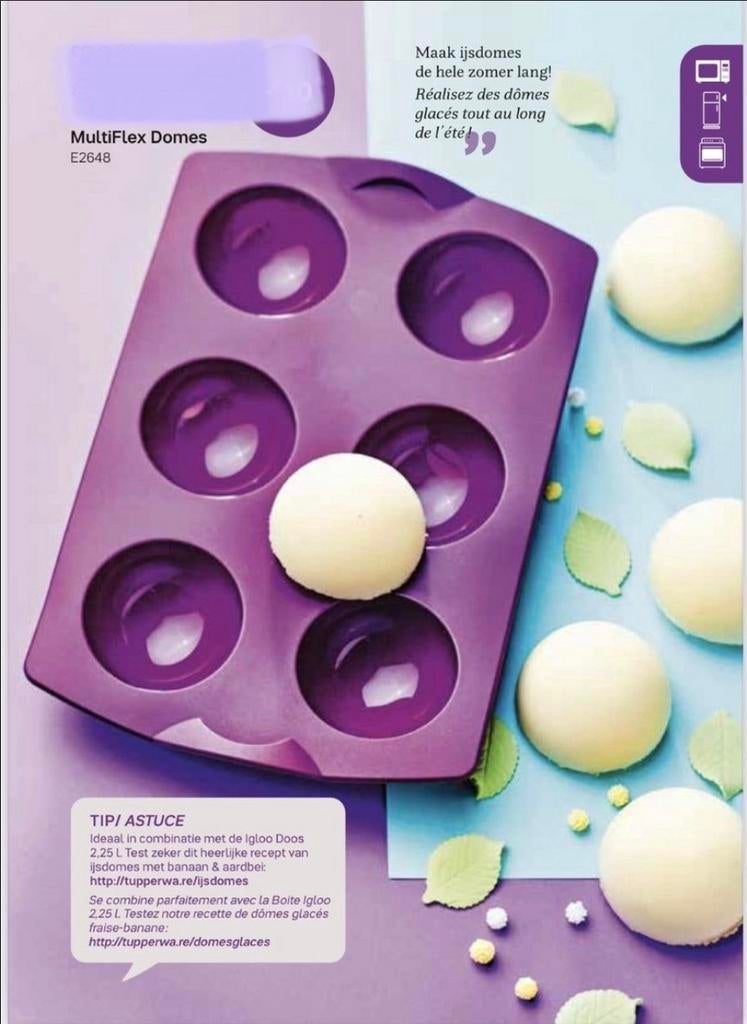 Tupperware Multiflex Domes, Hobby en Vrije tijd, Taarten en Cupcakes maken, Bakvorm, Ophalen of Verzenden
