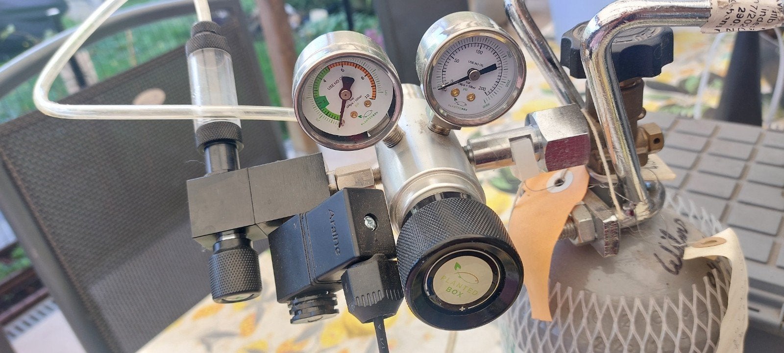 Co2 set aquarium, Dieren en Toebehoren, Ophalen, Zo goed als nieuw, CO₂-systeem
