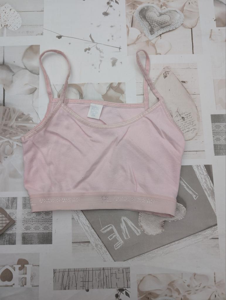 2 licht roze bustiers voor meisjes van 12 jaar, Kinderen en Baby's, Kinderkleding | Maat 152, Ophalen of Verzenden, Zo goed als nieuw