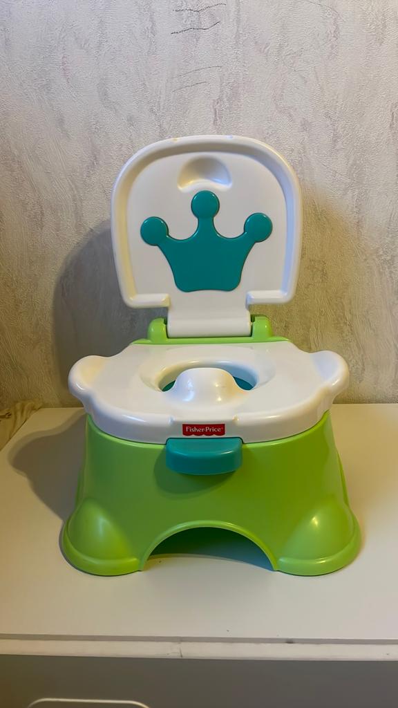 Leuk plaspotje met muziek fisher price, Kinderen en Baby's, Badjes en Verzorging, Ophalen, Gebruikt, Overige merken, Standaard
