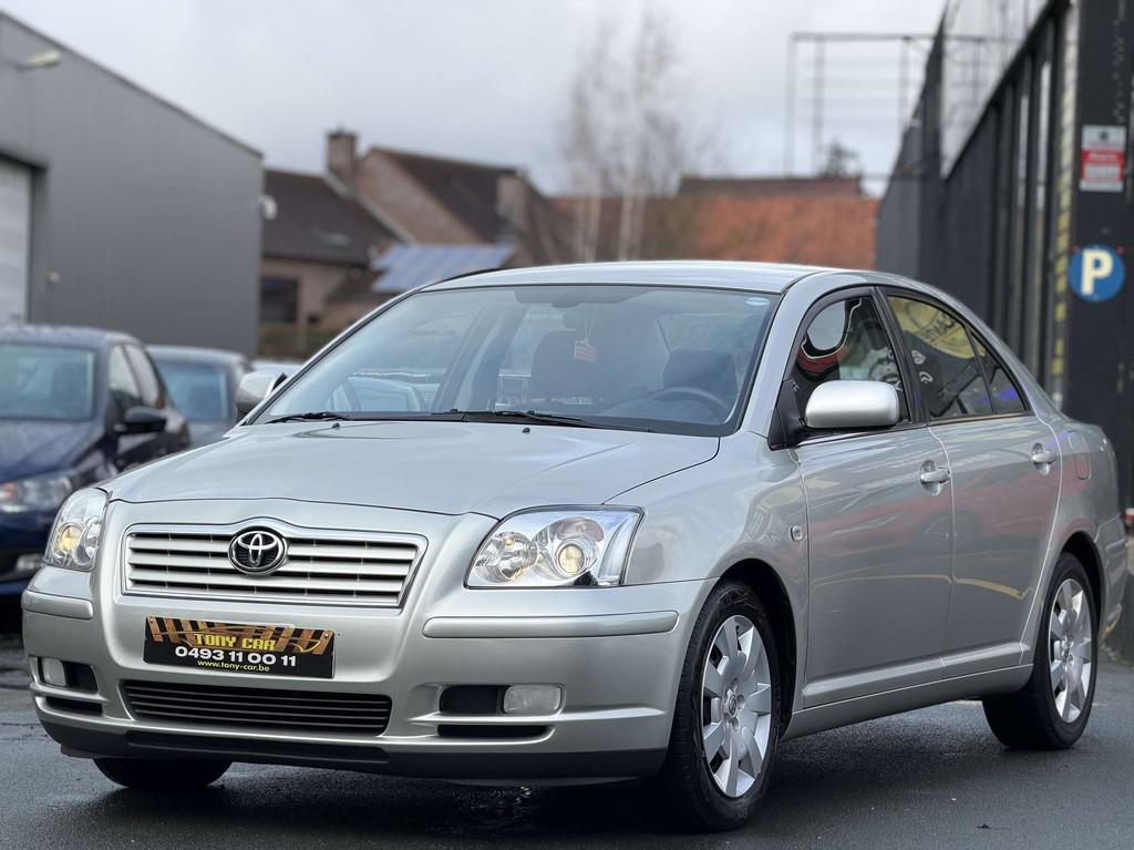 Toyota Avensis 1.8i VVT-i 16v Linea*CLIMA*Garantie 12 Mois, Auto's, Voorwielaandrijving, 4 deurs, 1794 cc, Zwart