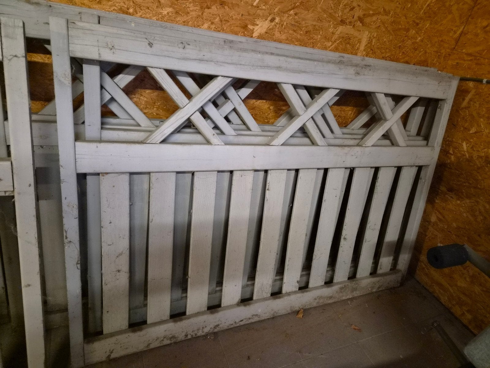 Houten afsluiting, Ophalen, Gebruikt, Hout, Tuinhek