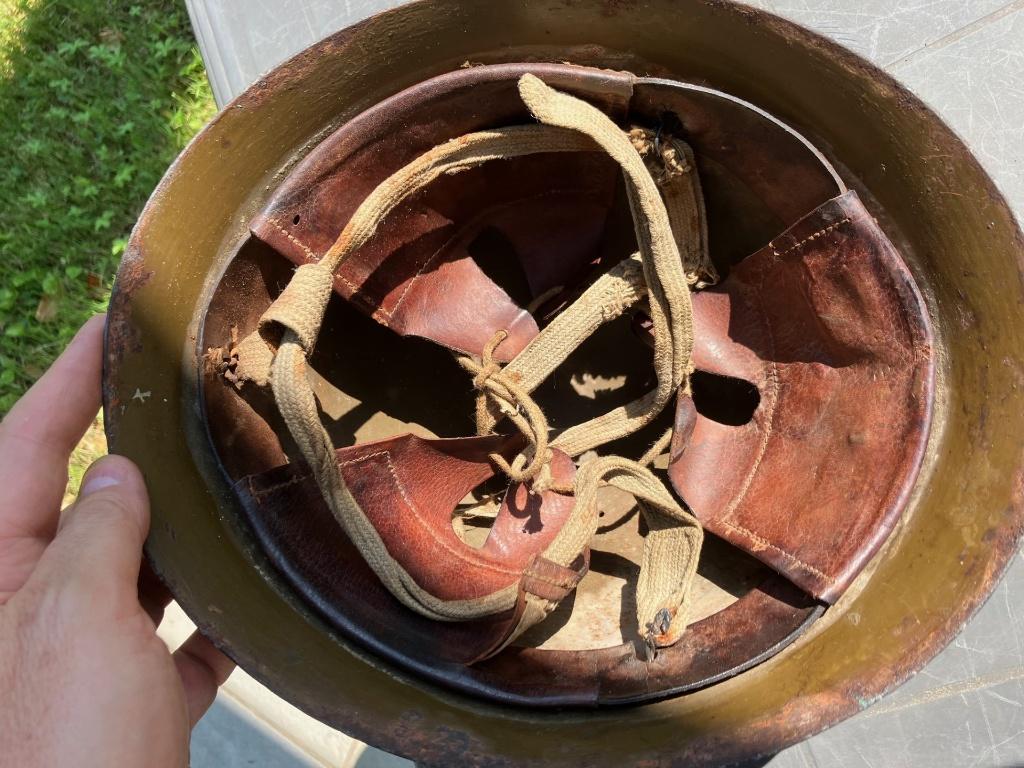 casque de combat japonais ww2 militaria, Collections, Enlèvement ou Envoi, Autres