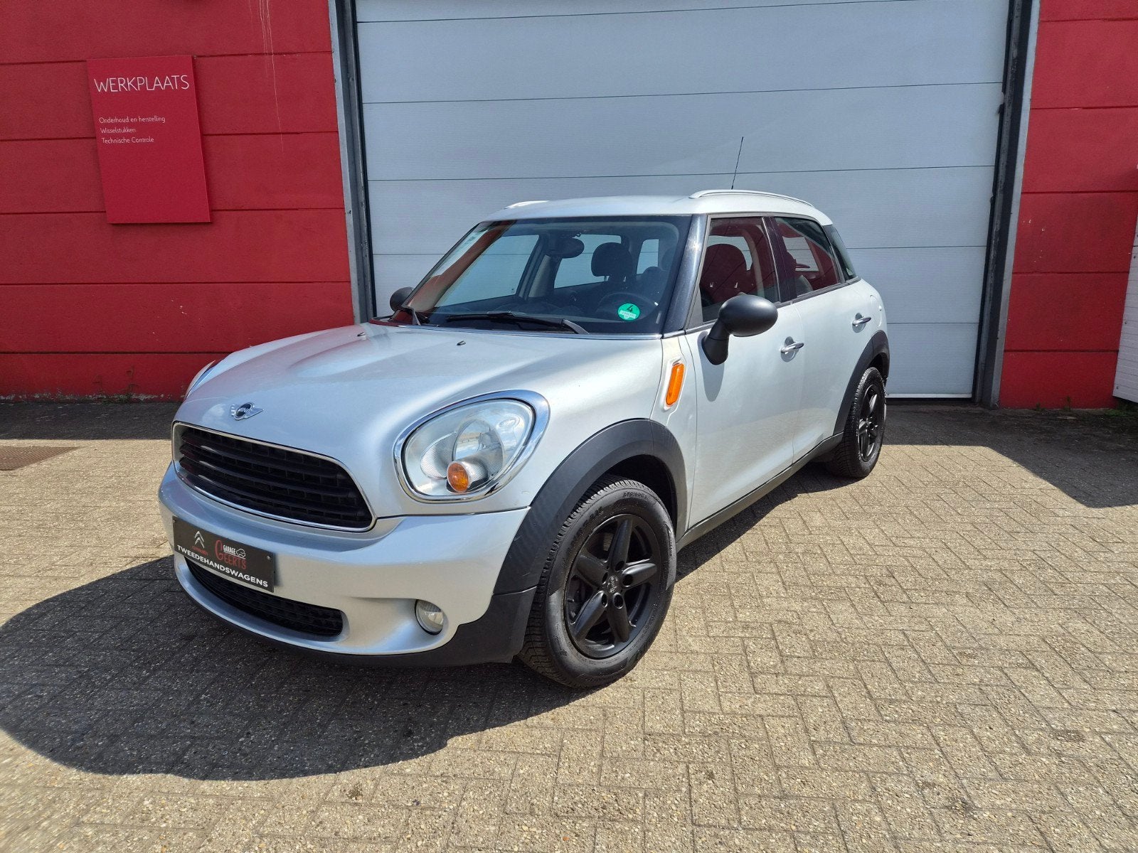 mini cooper - 109.000km - 1.6 benzine airco/velgen/..., Autos, Mini, Argent ou Gris, Achat, Euro 6, Entreprise
