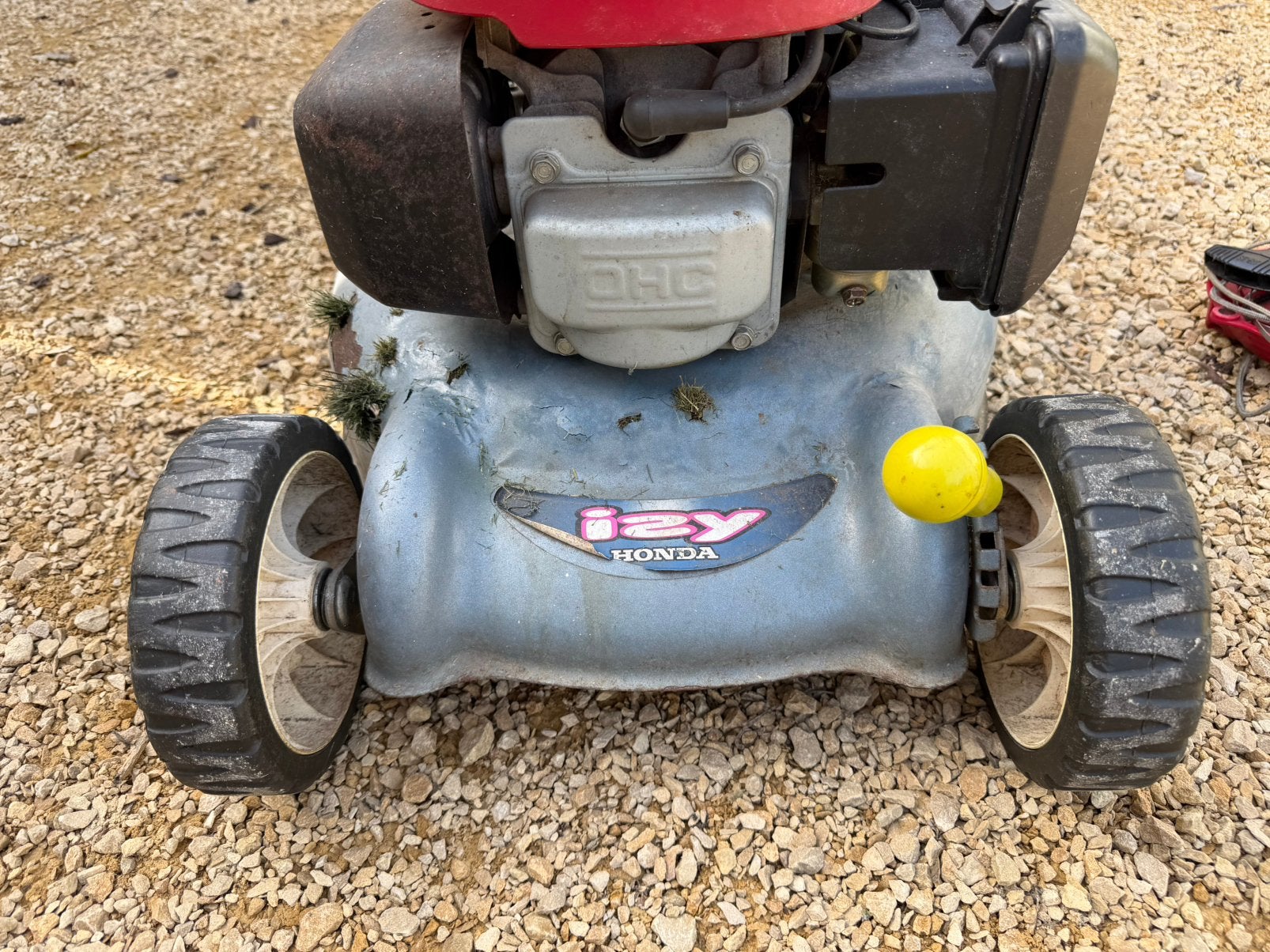 Honda grasmachine, Tuin en Terras, Ophalen, Gebruikt, 40 t/m 49 cm, Opvangzak
