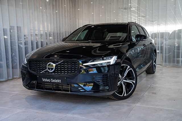 Volvo V60 Plus Dark T6 AWD Plug-in hybrid, Auto's, Volvo, V60, 4x4, ABS, Adaptieve lichten, Adaptive Cruise Control, Airbags, Airconditioning