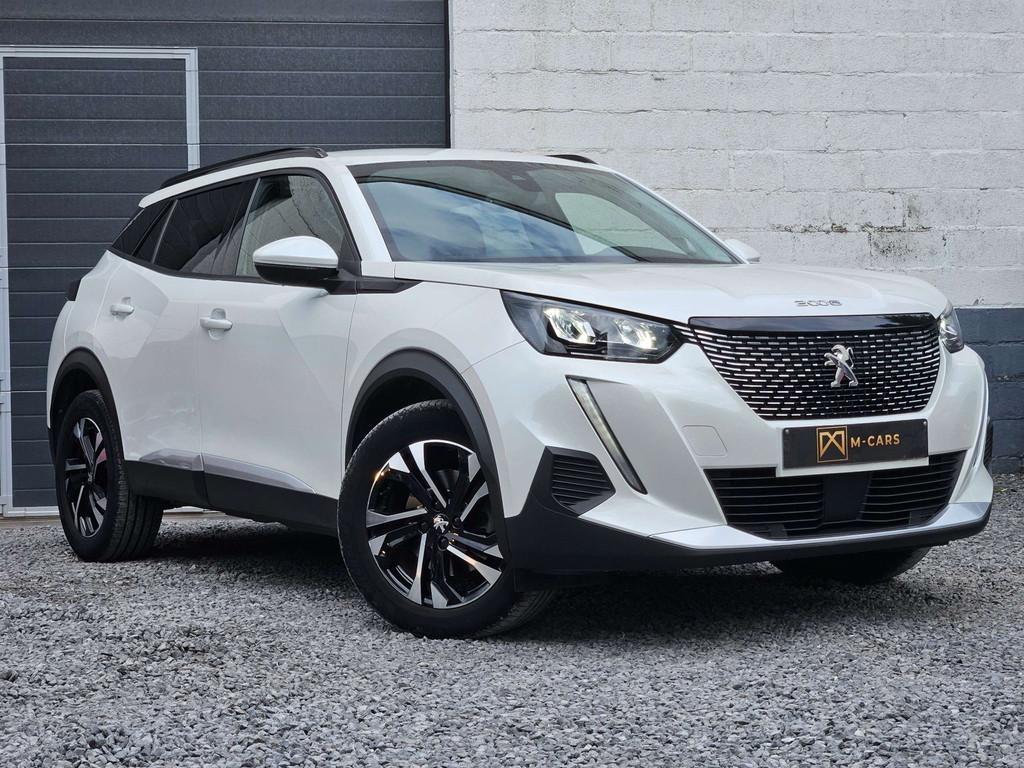 Peugeot 2008 LED * CAMERA * 57000km * (bj 2021, automaat), Auto's, Automaat, Gebruikt, 4 cilinders, Wit