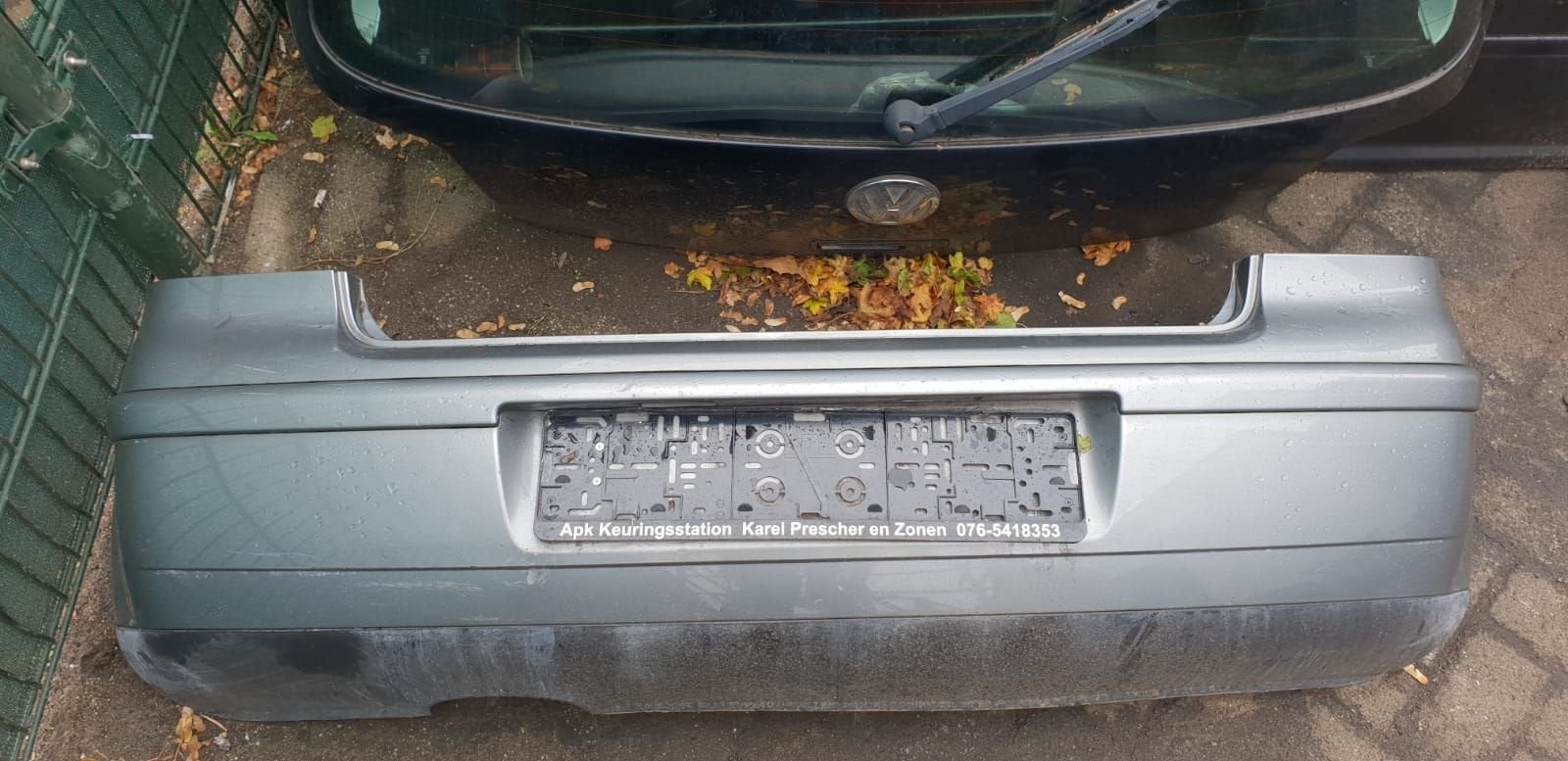 VW POLO ACHTERBUMPER BJ 2002 TOT 2008, Arrière, -, Utilisé, -