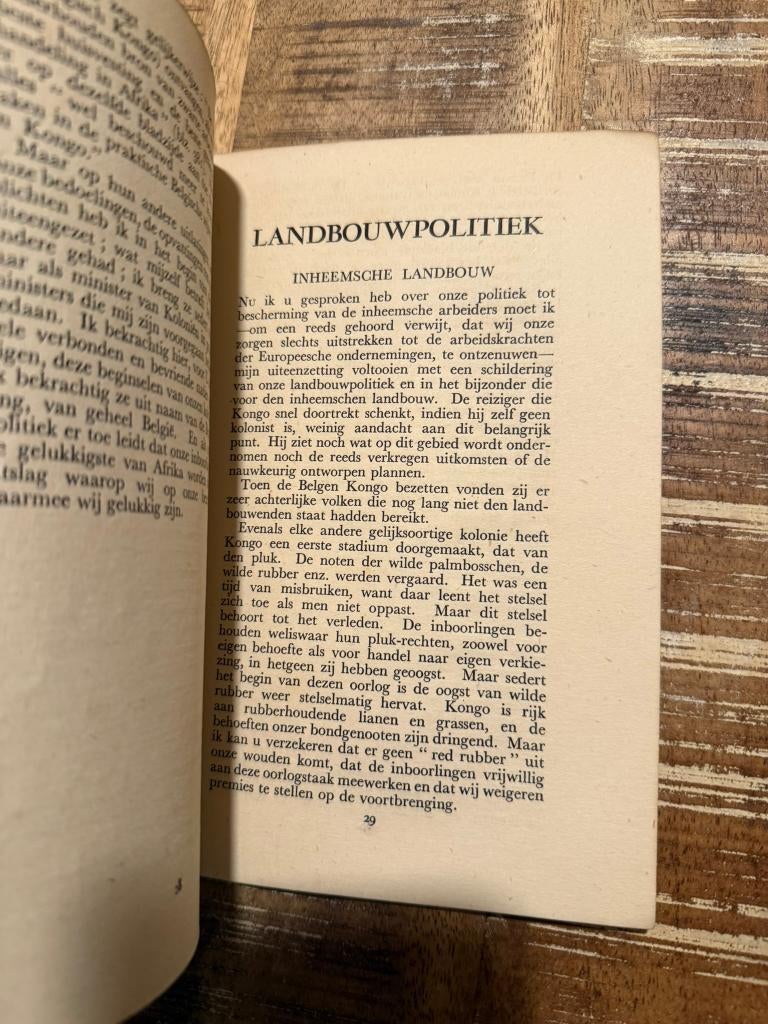 De Belgische Koloniale politiek - H. Albert de Vleeschauwer, Gelezen, H. Albert de Vleeschauwer, Ophalen of Verzenden, Politiek en Staatkunde