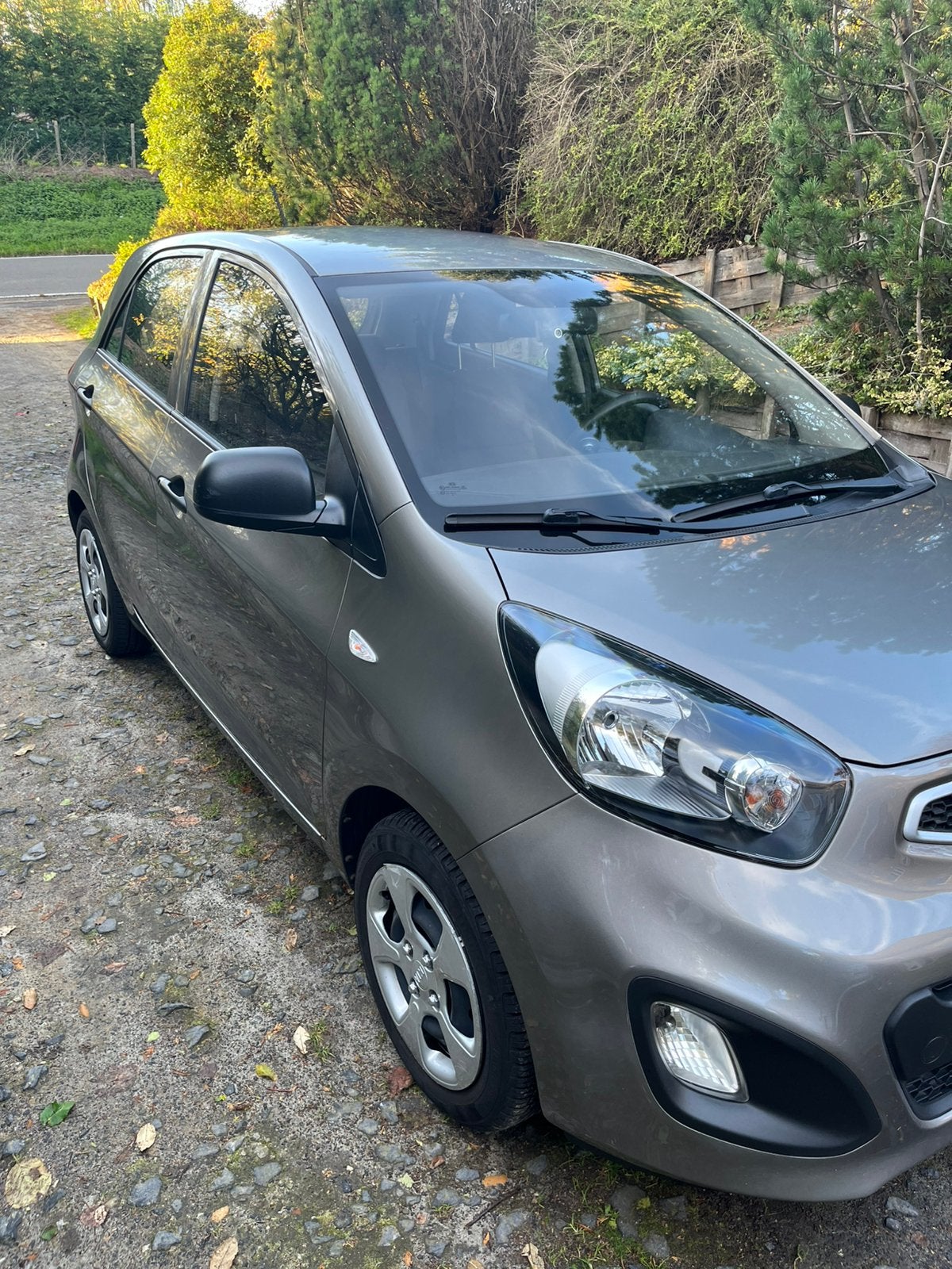 Voiture Kia 1.0 City 5 portes, Auto's, Stof, Bruin, 5 deurs, Particulier