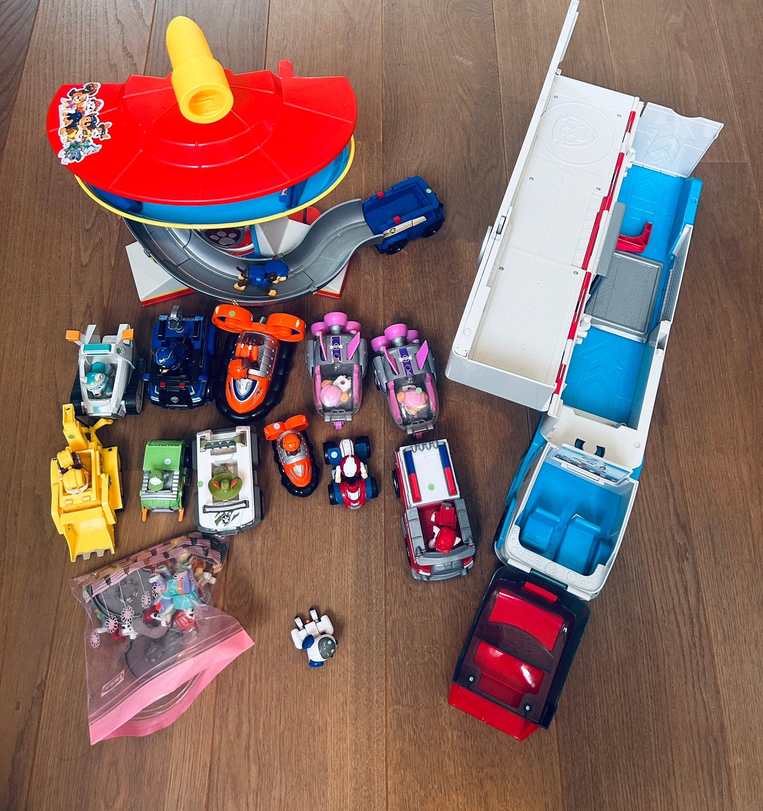 Set Paw Patrol, Ophalen, Gebruikt