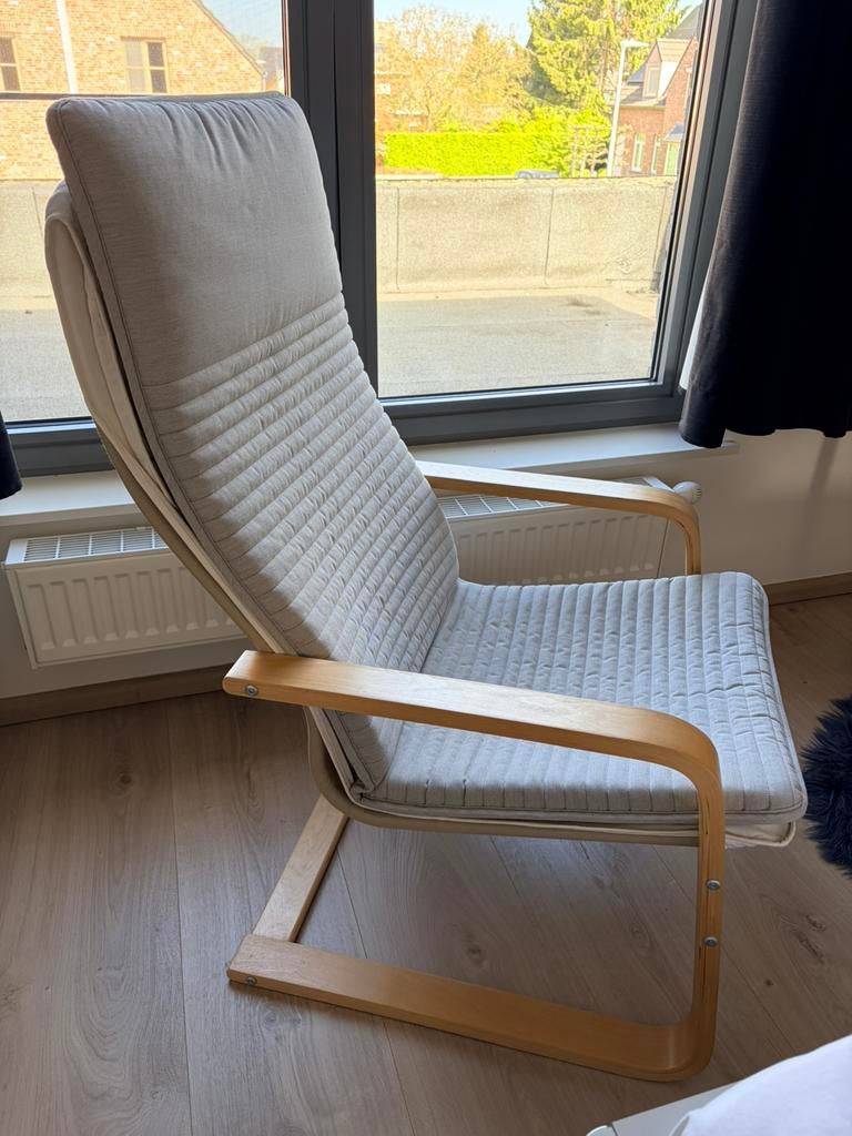 Fauteuil ikea poäng, Ophalen, Gebruikt, 75 tot 100 cm, Ikea