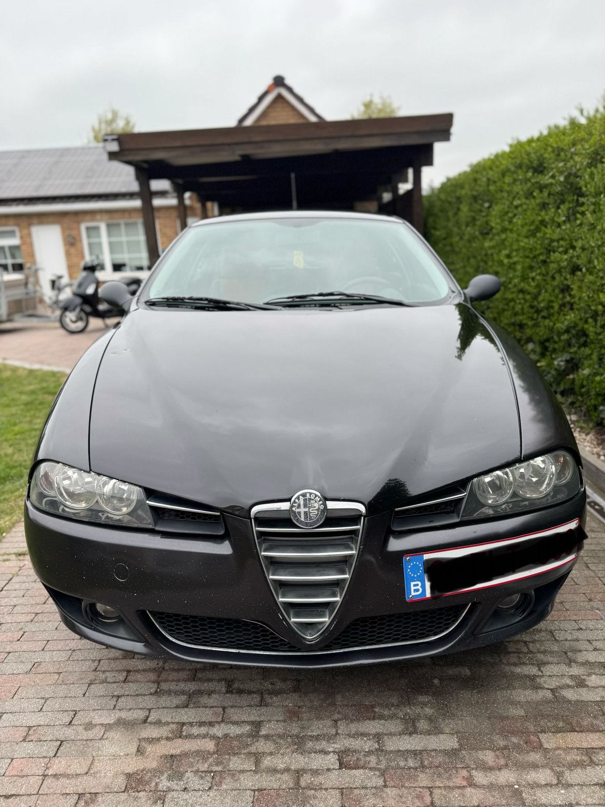 Alfa Romeo 156 sportwagon 1.6 benzine giugiaro( facelift), Autos, Cuir, Beige, Boîte manuelle, 5 portes