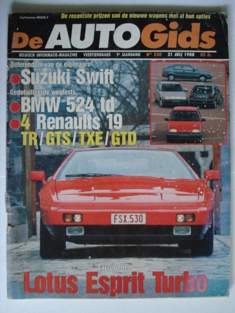 AutoGids 230, Verzenden, Gelezen, Algemeen