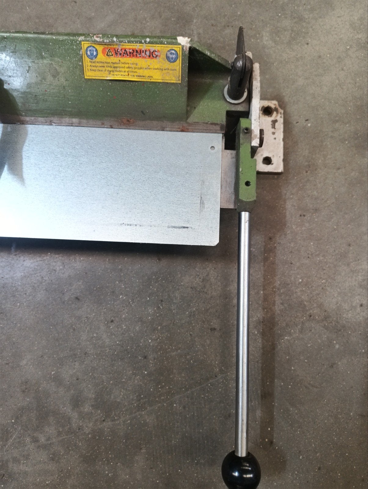 Zetbank 760 mm, Ophalen, Gebruikt