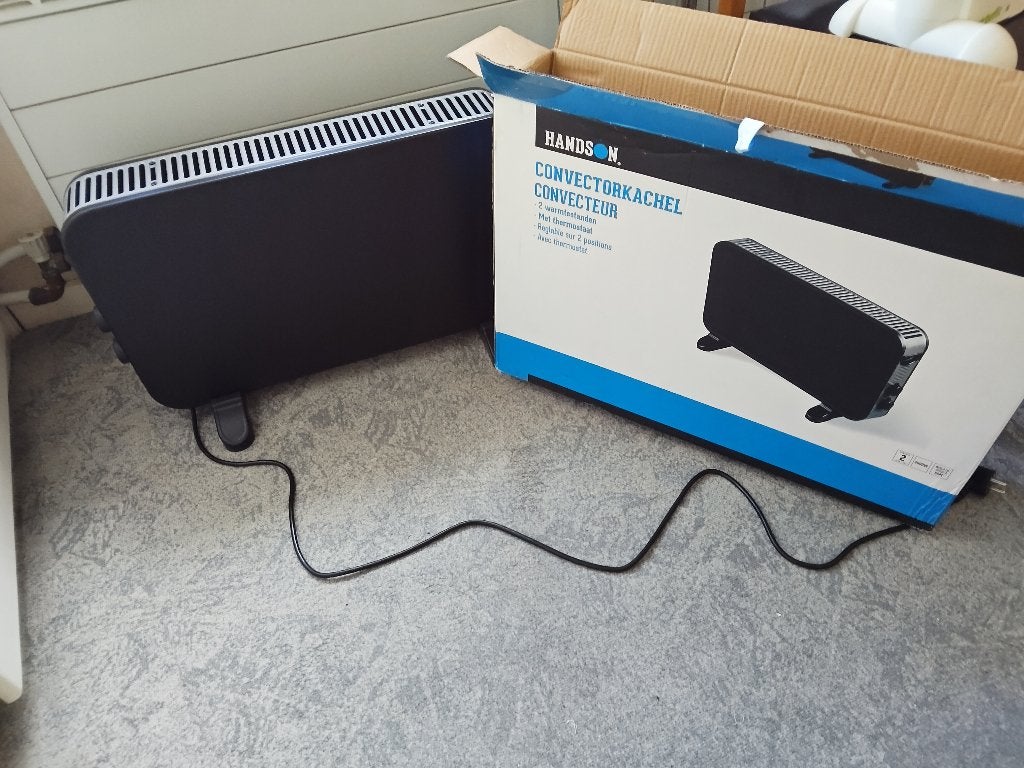 Convectorkachel, Ophalen, Zo goed als nieuw, 800 watt of meer, Kachel