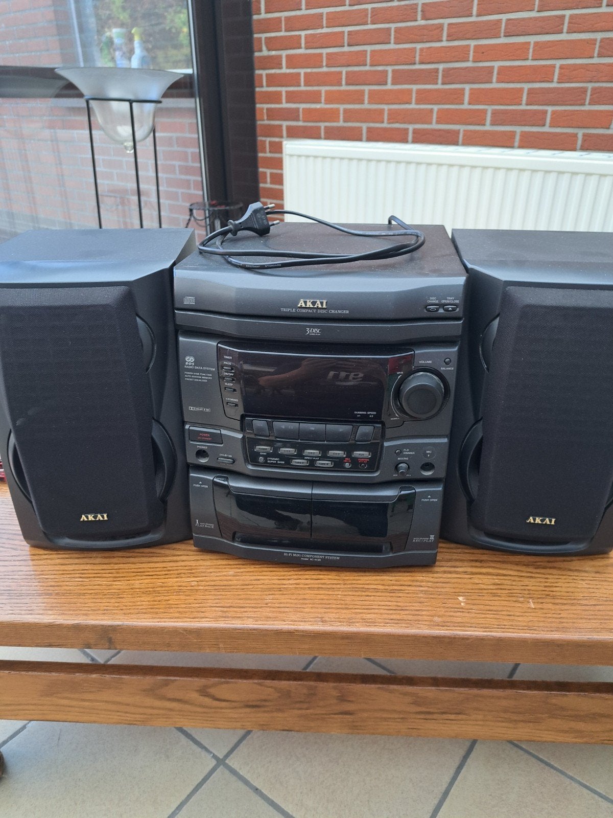 mini keten, Ophalen, Akai