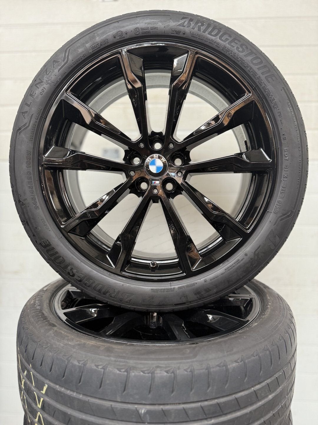 DEMO 20’’ bmw X3 G01  X4 G02 IX3 G08 VELGEN ZOMERBANDEN TPMS, Pneus et Jantes, 245 mm, Véhicule de tourisme, Pneus été