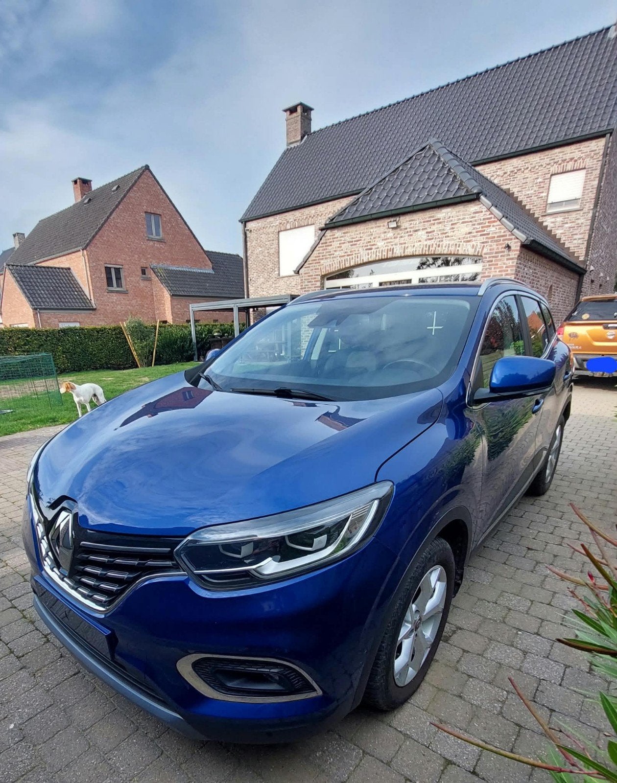 Renault Kadjar 1.3 tce- automaat- benzine, Auto's, 4 cilinders, Blauw, Leder, Android Auto