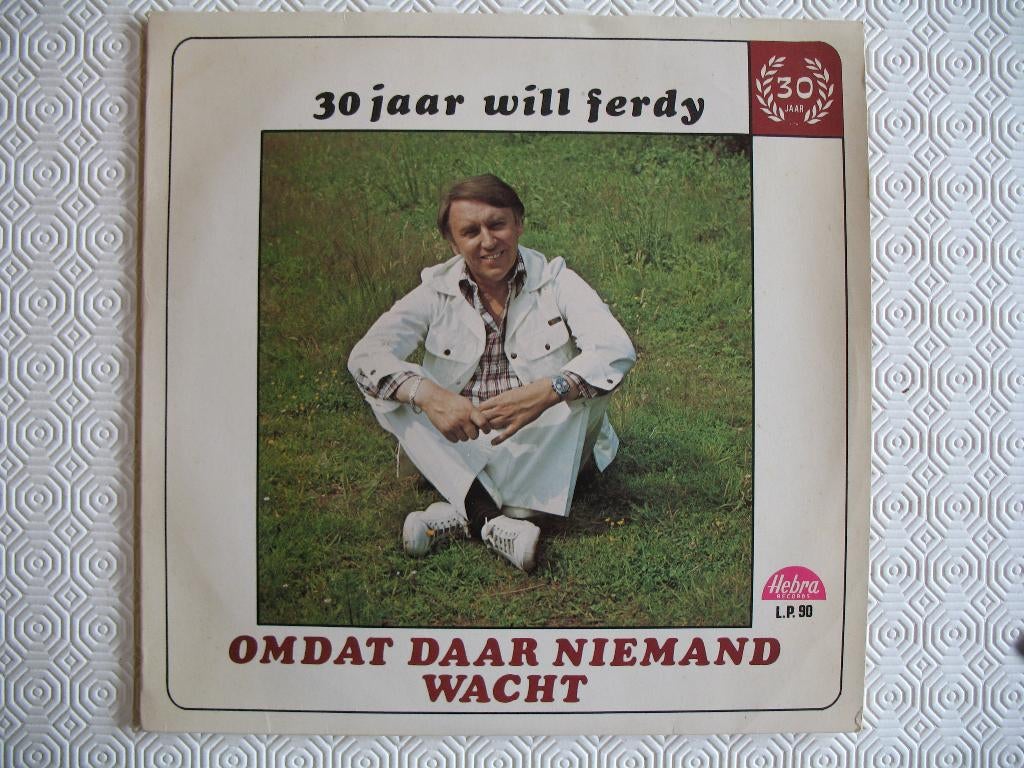 30 jaar Will Ferdy; lp 1977, gesigneerd, Cd's en Dvd's, Ophalen of Verzenden