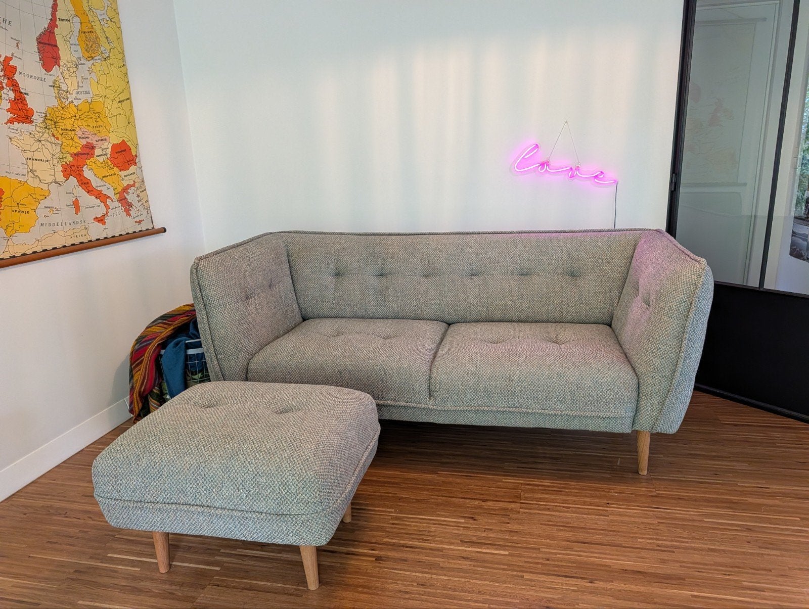 Siège 2,5 places avec pouf, Enlèvement