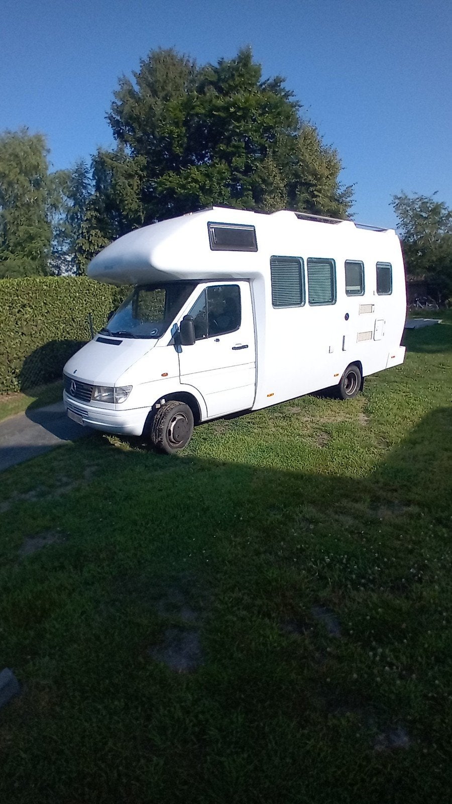 mobielhome Mercedes 412D, Autres marques, Jusqu'à 5, Boîte manuelle, Diesel