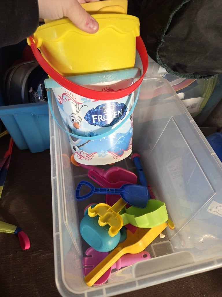 strand speelgoed, Kinderen en Baby's, Ophalen, Gebruikt