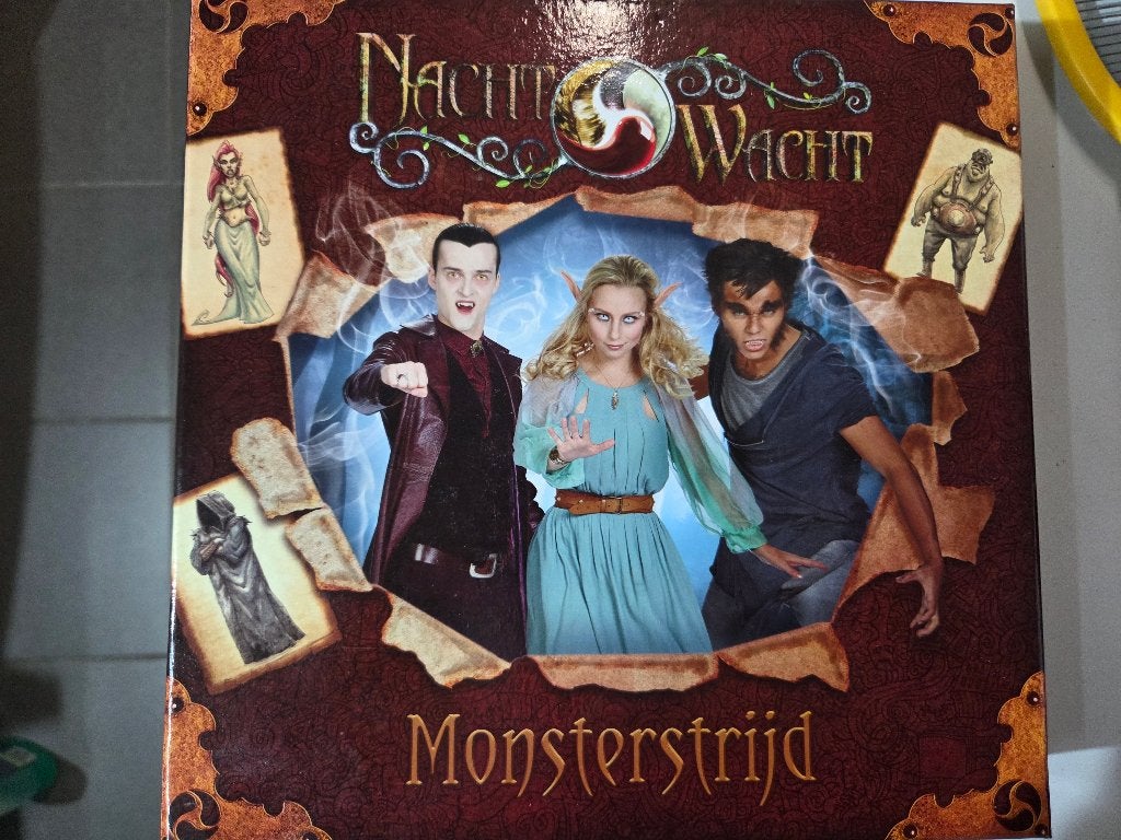 Nachtwacht bordspel - Monsterstrijd, Een of twee spelers, Ophalen of Verzenden, Zo goed als nieuw, Overig