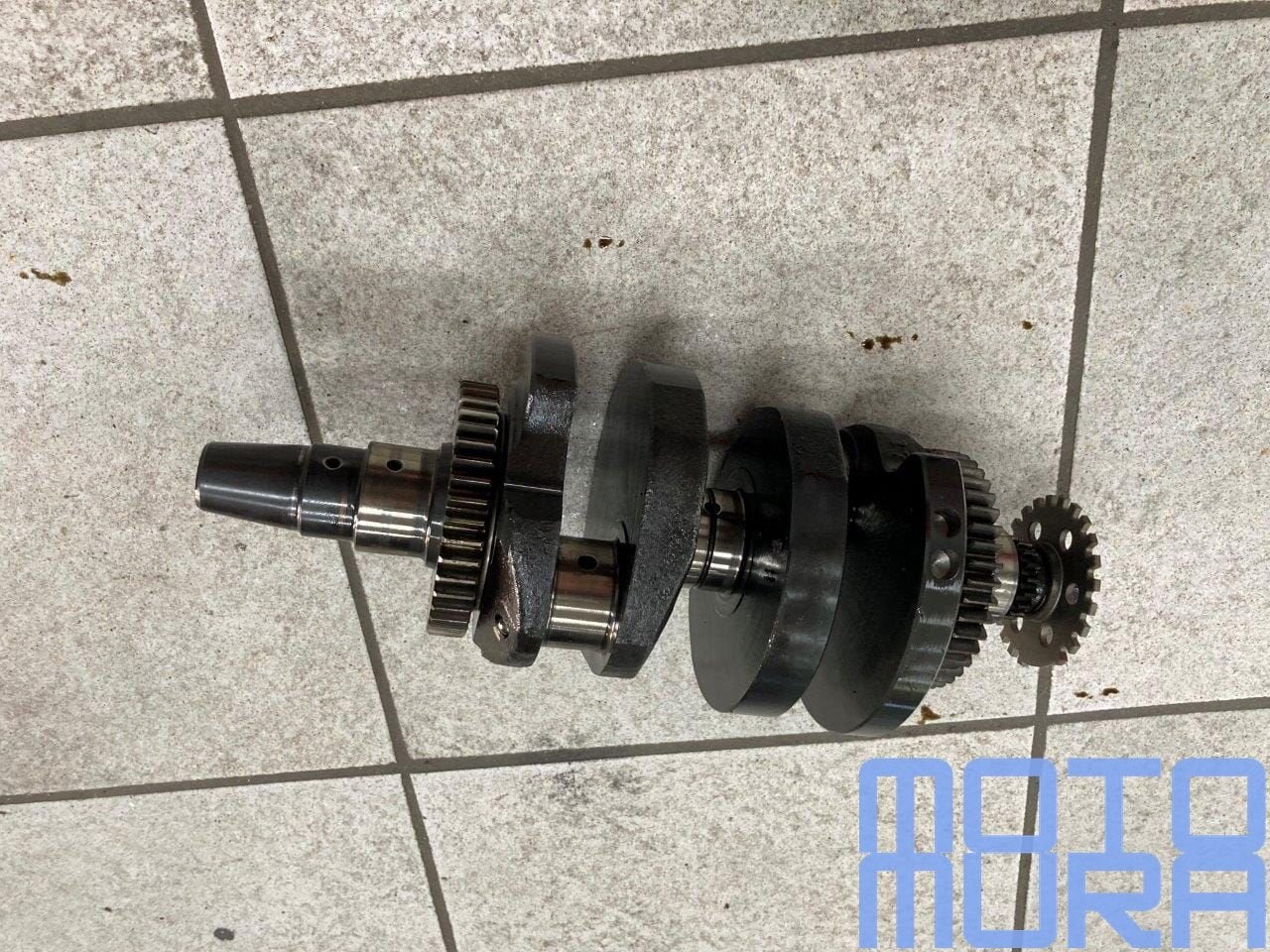 Krukas Kawasaki KLE 650 Versys 2007 - 2009 KLE650 crank shaf, Gebruikt, -, -, Ophalen of Verzenden
