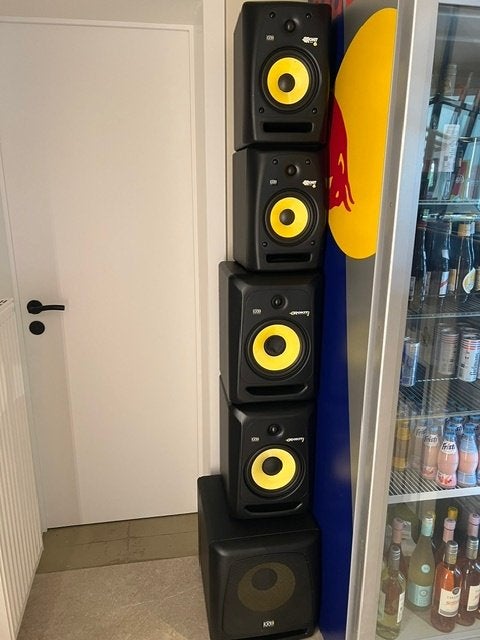 KRK rokit 6&8 stets, TV, Hi-fi & Vidéo, Enceintes, Utilisé, Moniteur de studio, 150 watts ou plus, KRK, Enlèvement