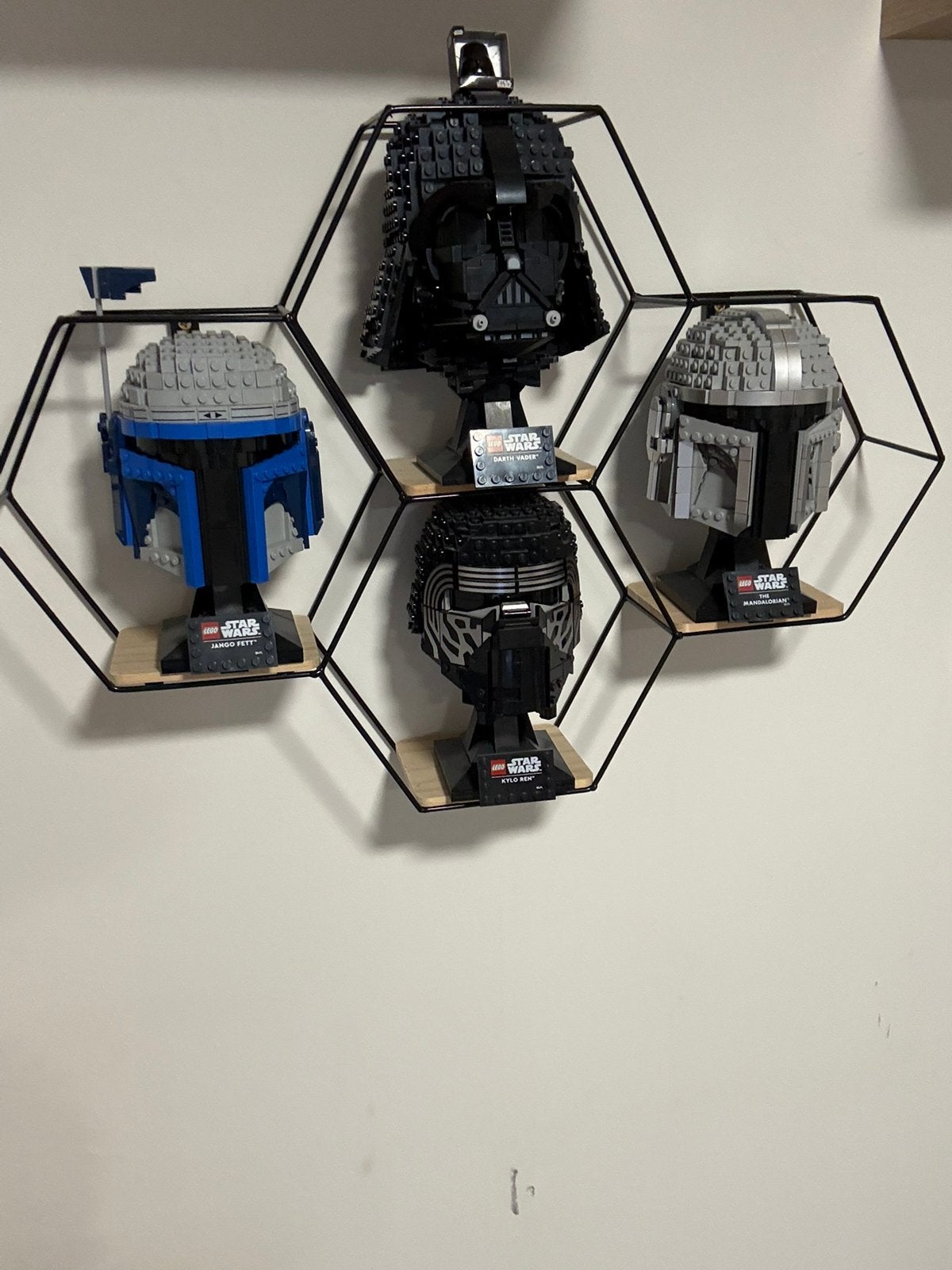 4 helm sets te koop van lego, Games en Spelcomputers, Games | Overige, Ophalen, Zo goed als nieuw
