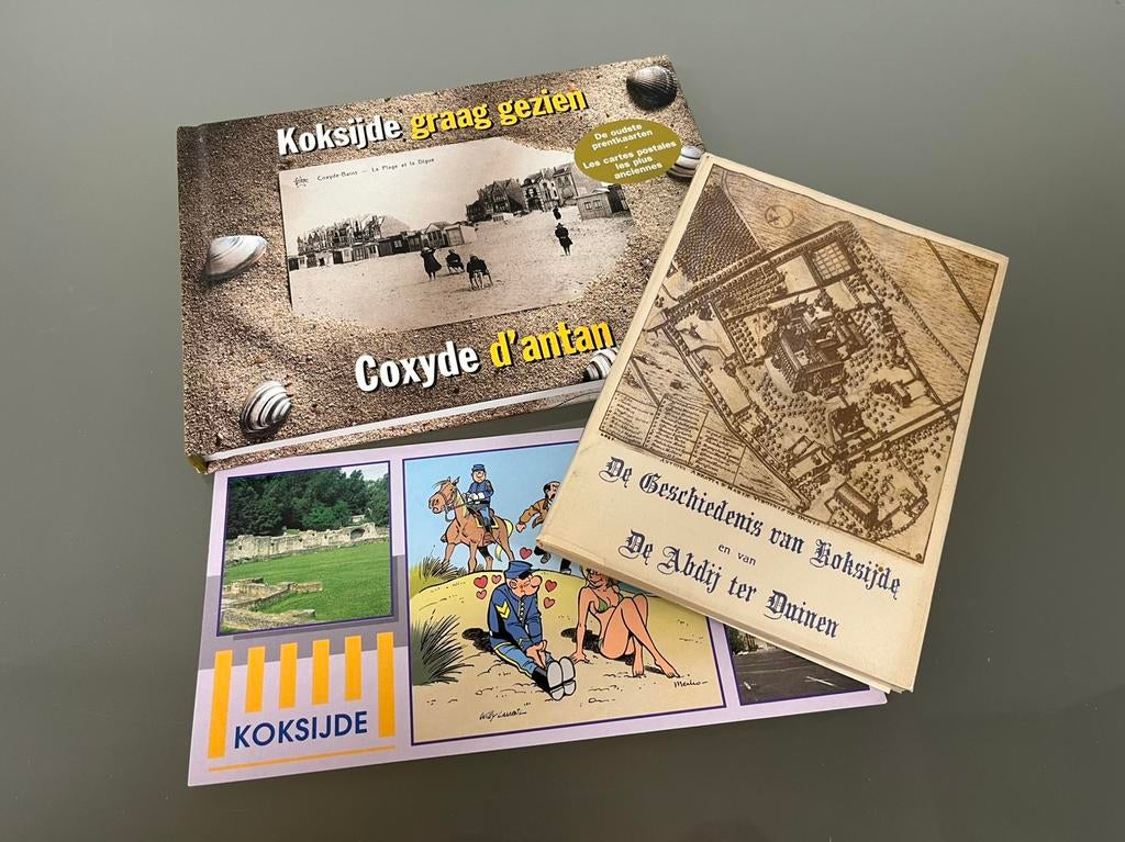 Lot Koksijde - heemkunde - geschiedenis van Koksijde, Boeken, Ophalen of Verzenden, Gelezen