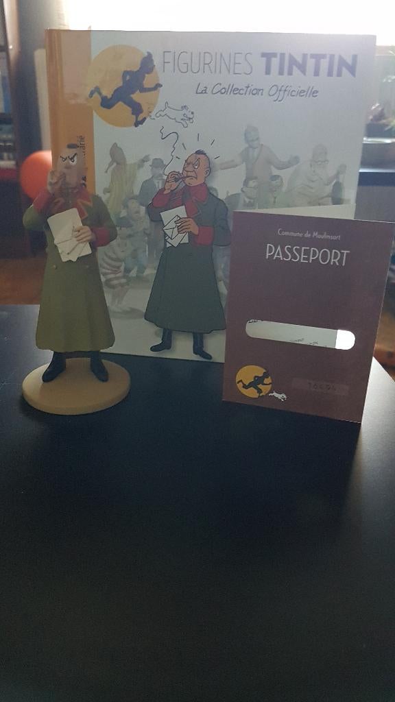 Kuifje, officieel figuur 37 in blisterverpakking, Ophalen of Verzenden, Kuifje, Nieuw, Beeldje of Figuurtje