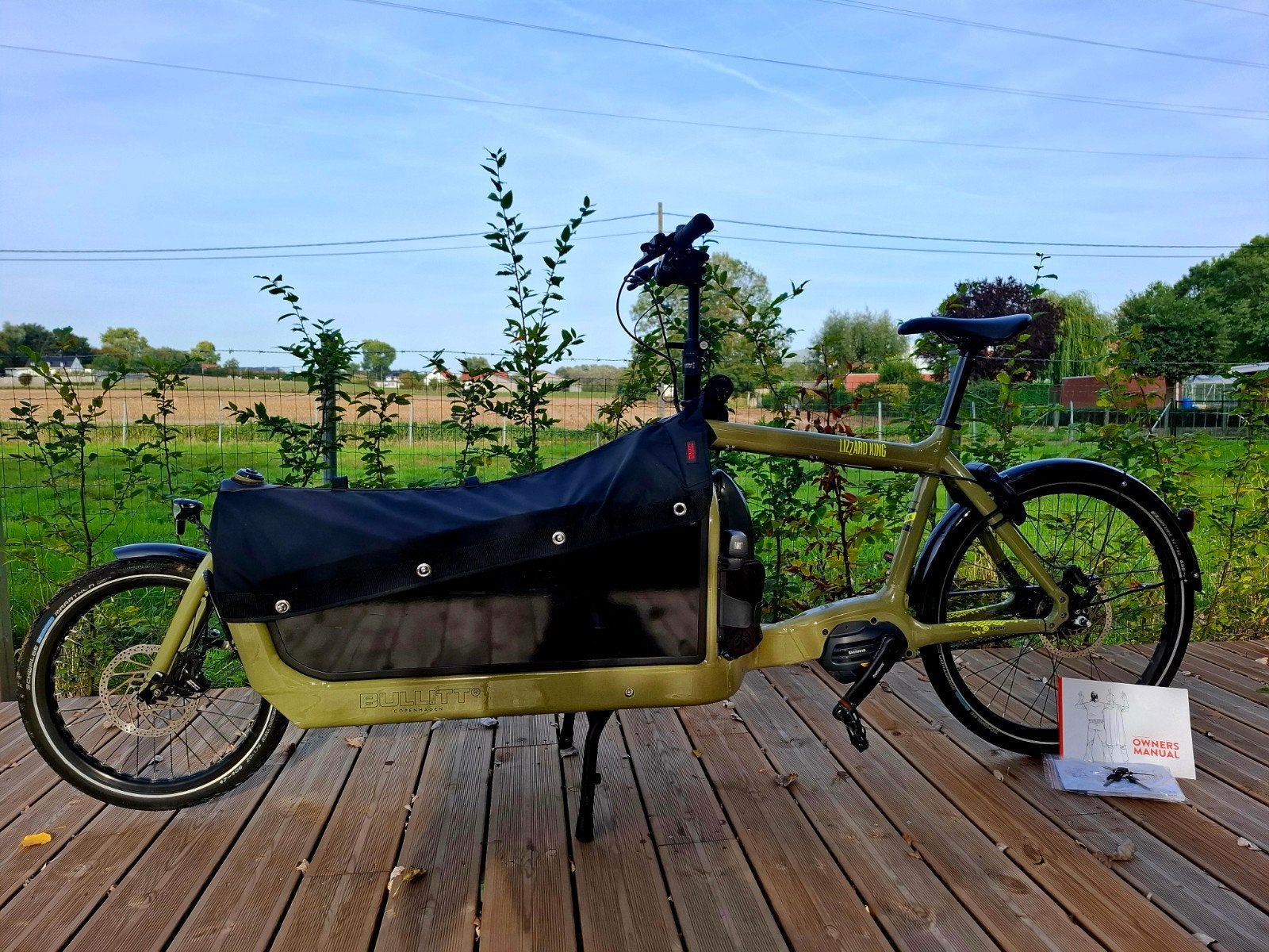 Prachtige elektrische Bullitt e6100 weinig KM!, Fietsen en Brommers, Elektrisch, Zo goed als nieuw, 2 kinderen, Schijfrem